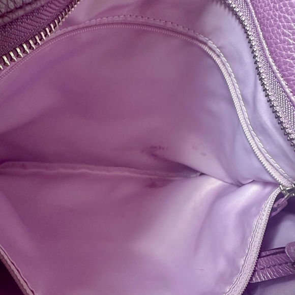 Coach Brooke Purple Convertible Hobo Shoulder Bag - Picture 6 of 10